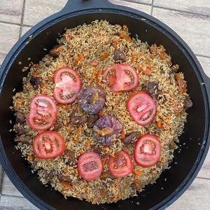 Целый казан плова Целый казан плова
