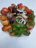 Новинка- говядина с картошкой в казане.