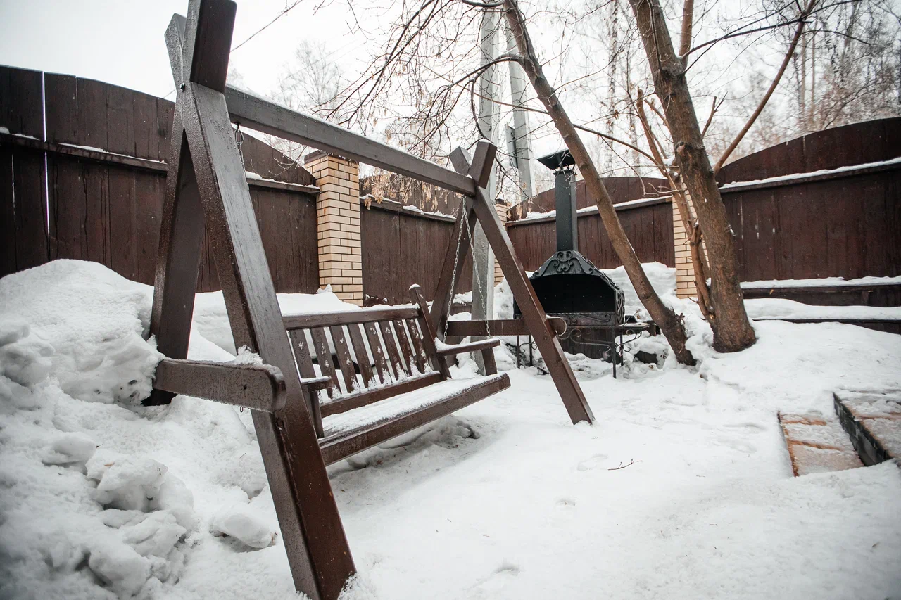 Мангальная площадка в бане правый берег Новосибирск Богатырь