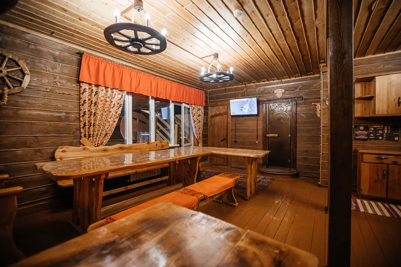 Баня русская на правом берегу Богатырь