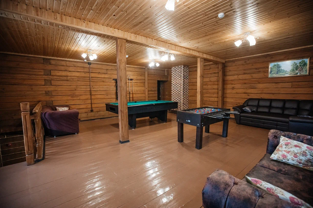 Баня с бильярдом в Новосибирске, правый берег Богатырь