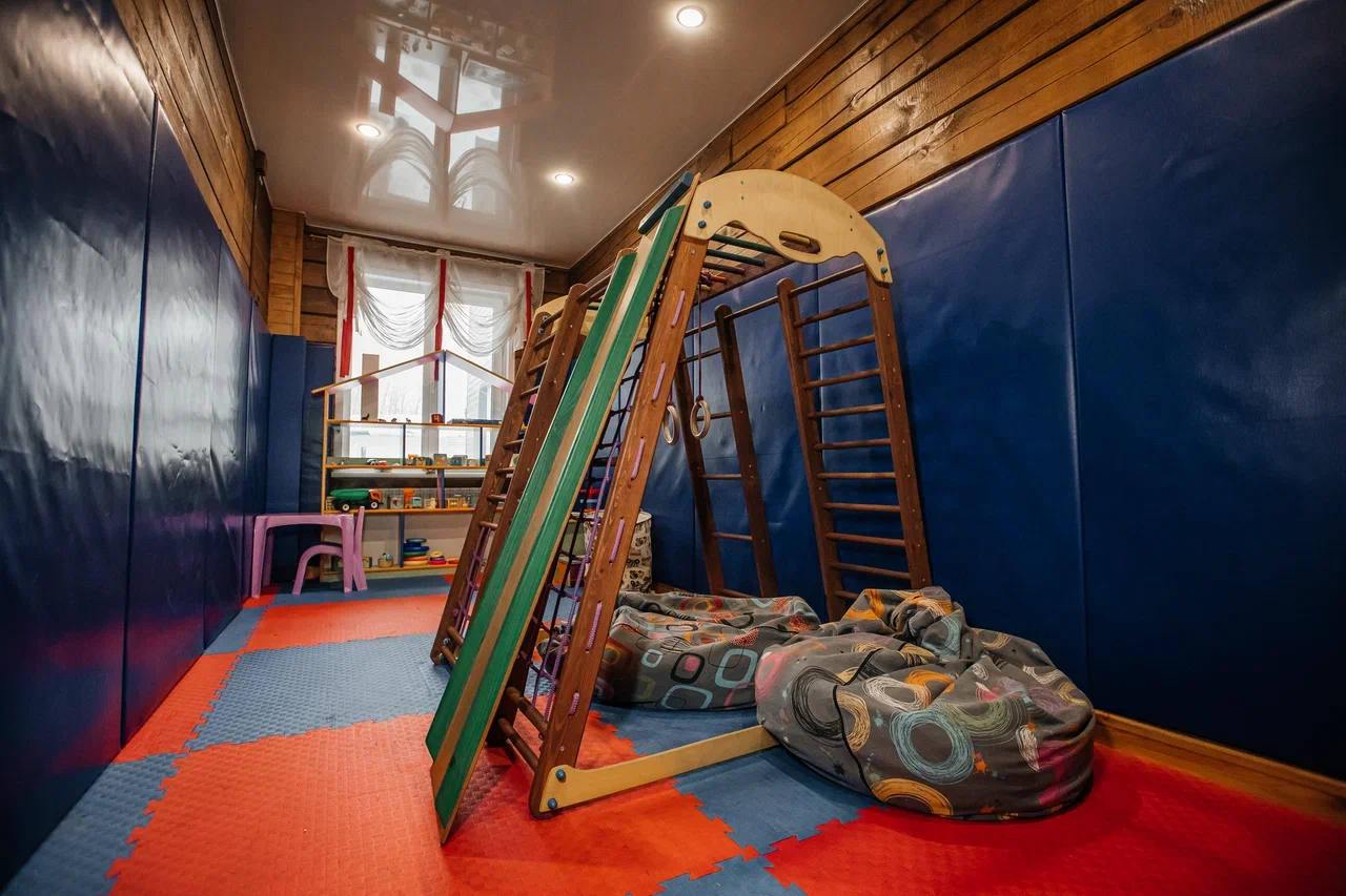 Детская комната отдыха в бане на дровах Дзержинский район Новосибирск
