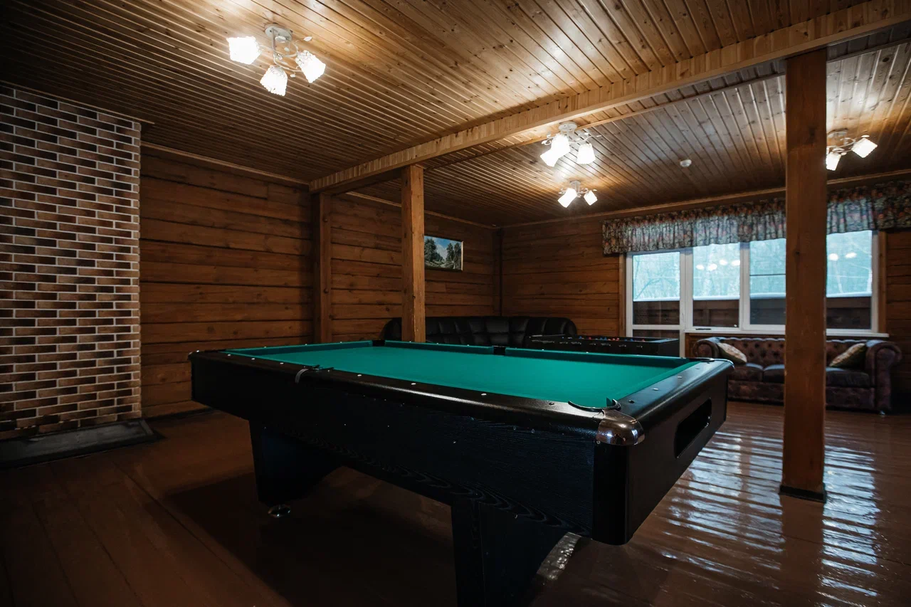 Баня с веником и бильярдом в Новосибирске, правый берег - Богатырь