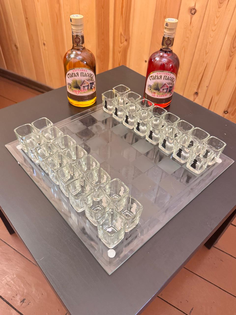 Разливаем Сет для наших гостей - Баня Богатырь